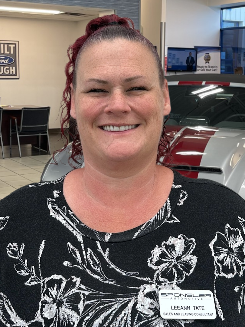 Sales & Leasing Consultant Leeann Tate in Sales Team at Sponsler-Donley Ford of Shelby